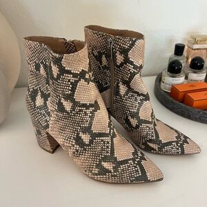 Steve Madden python boots